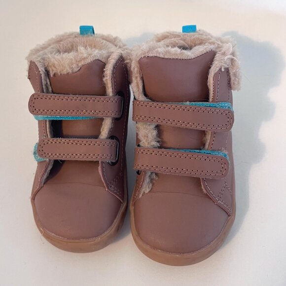 Ten Little Brown Boots Size 7 Excellent Condition - Picture 1 of 3